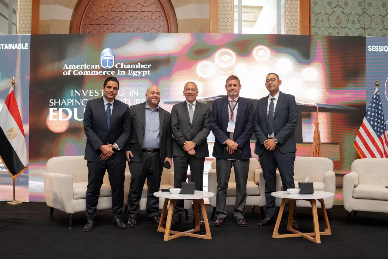 المؤتمر الأول لغرفة التجارة الأمريكية فى مصر للتعليم