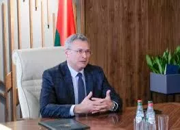 ألكسندر أوسمولوفيسكي رئيس مجلس إدارة البورصة السلعية البيلاروسية