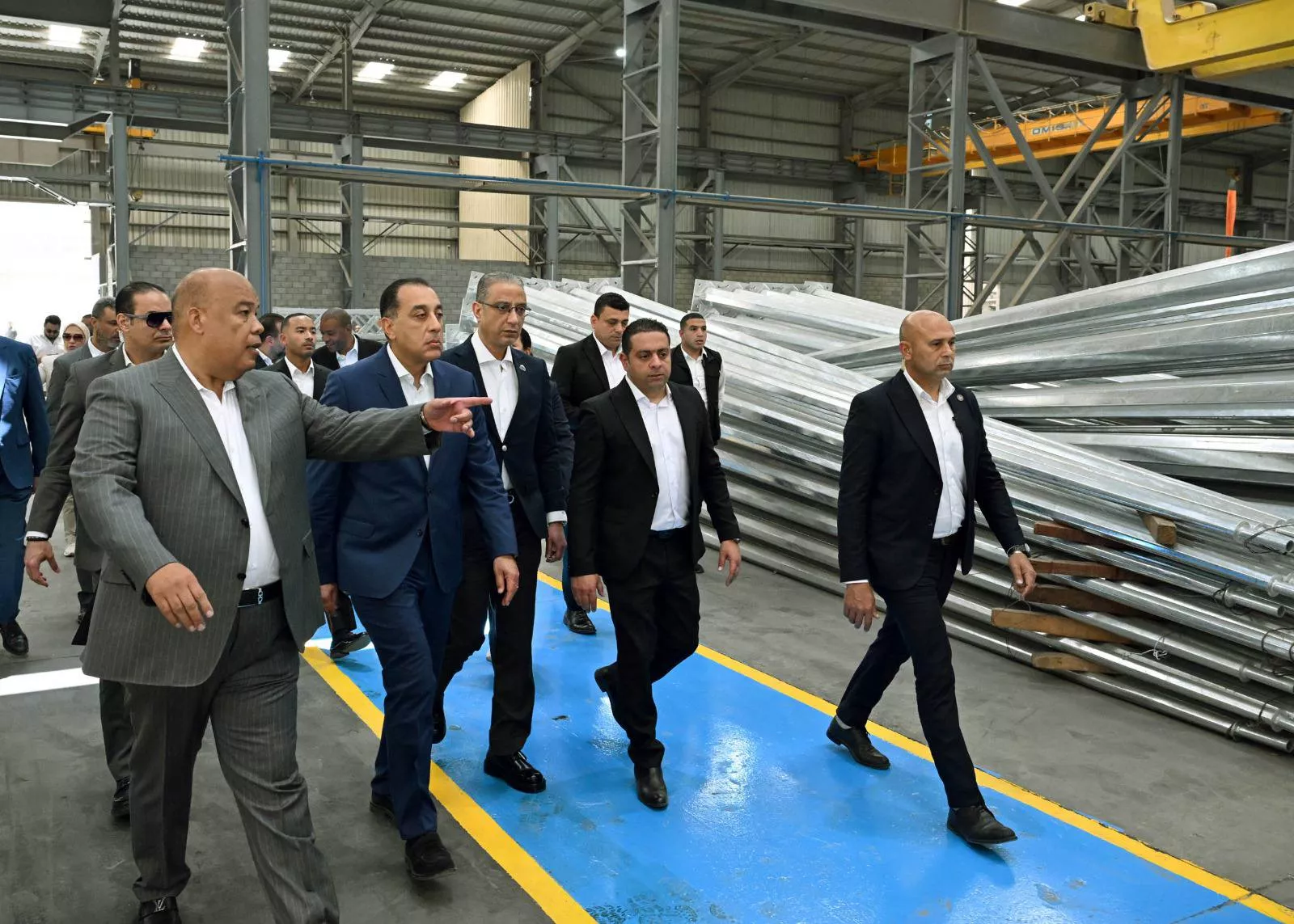 رئيس الوزراء يفتتح مصنع شركة جالفا للصناعات الهندسية بالسادس من أكتوبر