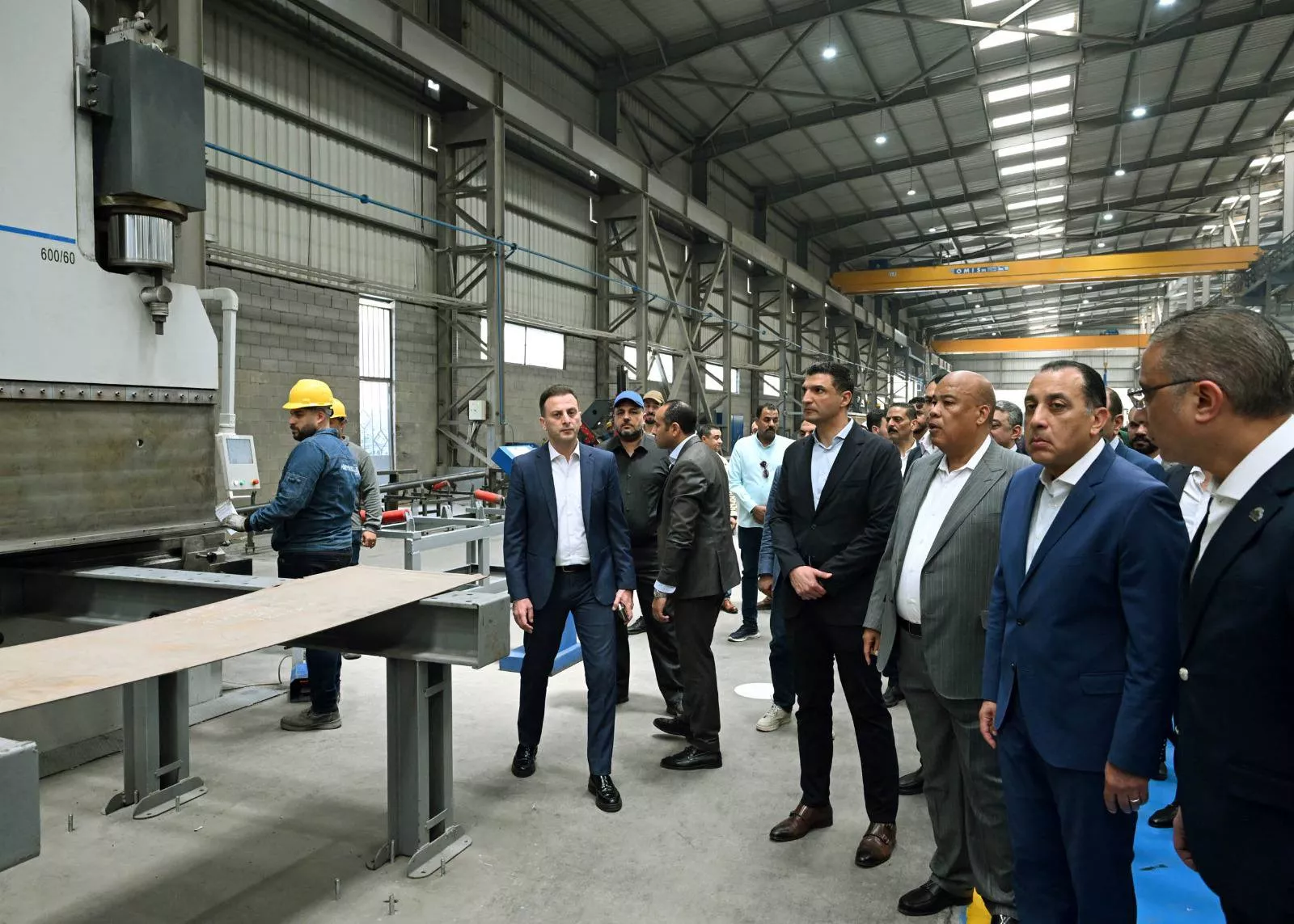 رئيس الوزراء يفتتح مصنع شركة جالفا للصناعات الهندسية بالسادس من أكتوبر