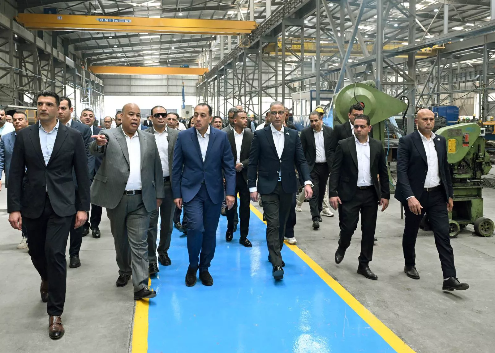رئيس الوزراء يفتتح مصنع شركة جالفا للصناعات الهندسية بالسادس من أكتوبر
