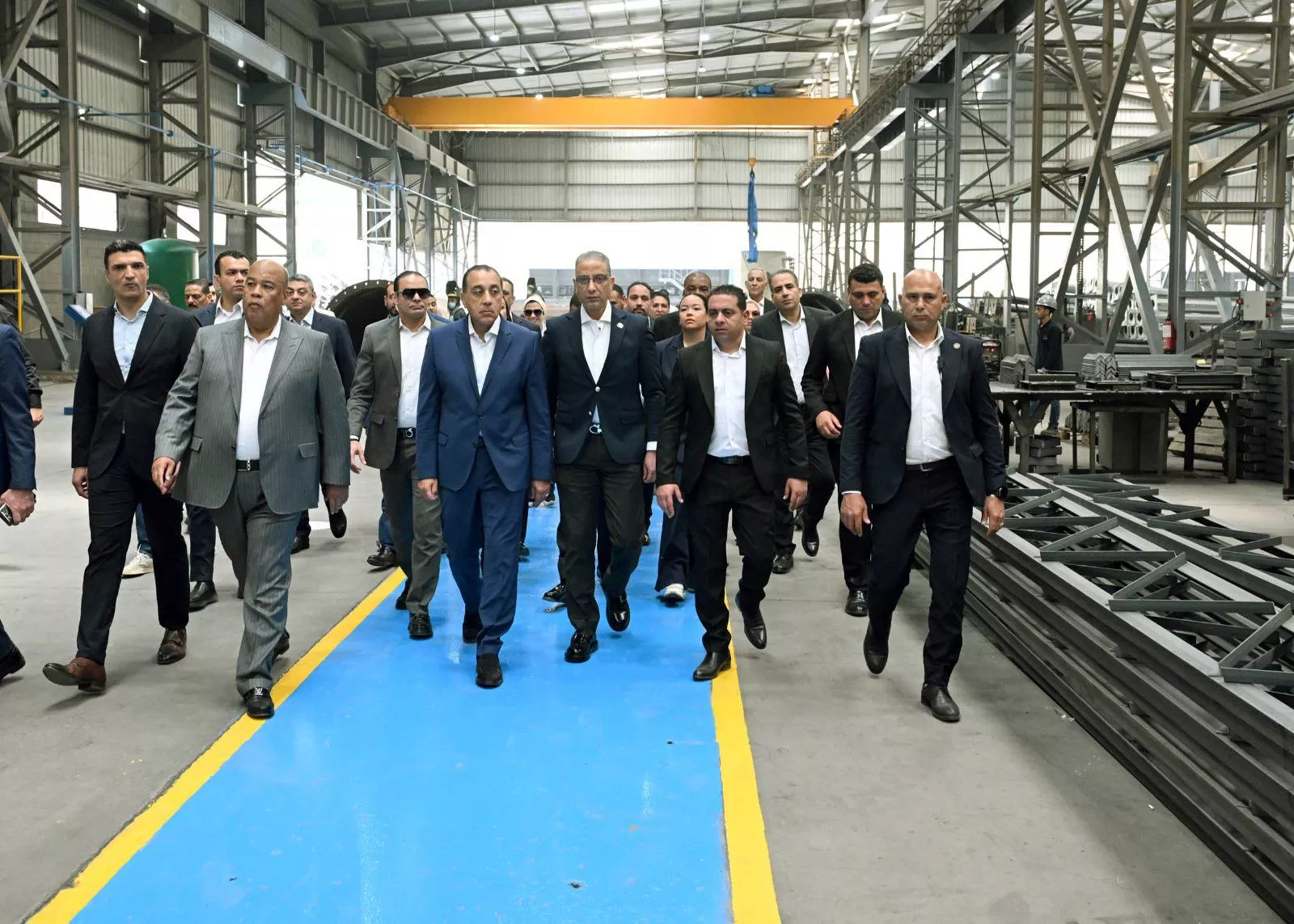 رئيس الوزراء يفتتح مصنع شركة جالفا للصناعات الهندسية بالسادس من أكتوبر