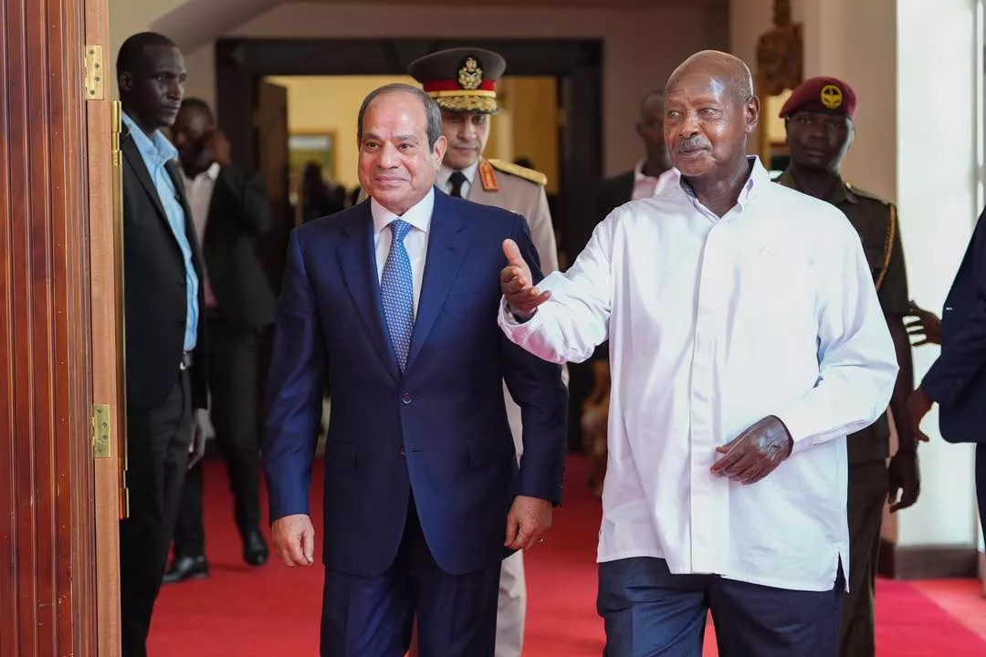 الرئيس السيسي يلتقي رئيس جمهورية أوغندا