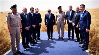 الرئيس السيسي يشهد افتتاح مشروع الدلتا الجديدة في مدينة الضبعة
