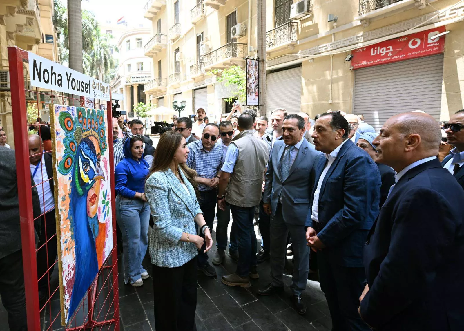رئيس الوزراء يشهد تدشين مبادرة شارع الفن