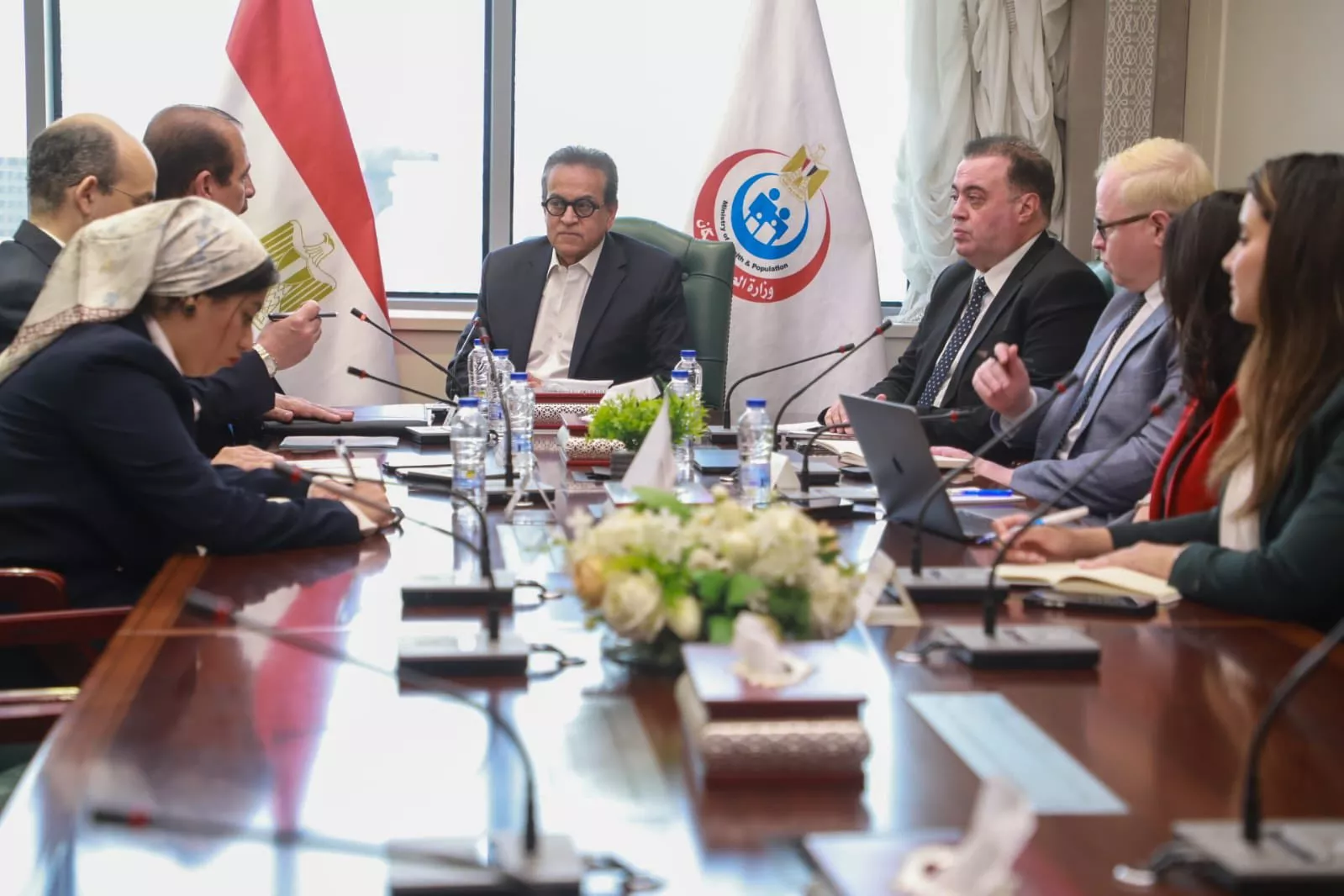 وزير الصحة يناقش مقترح حملة وطنية لرفع الوعي بالأمراض غير المعدية