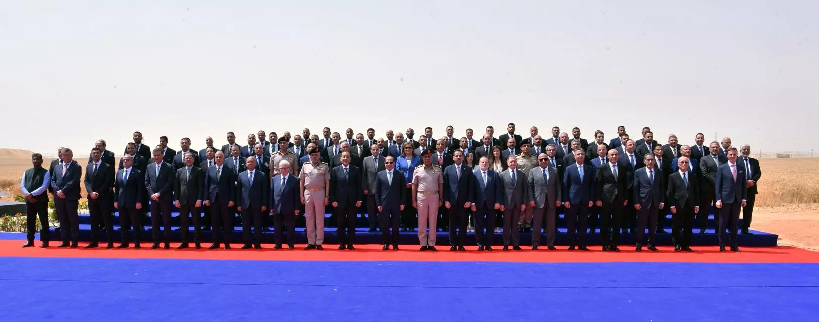 الرئيس السيسي يشهد افتتاح مشروع الدلتا الجديدة في مدينة الضبعة