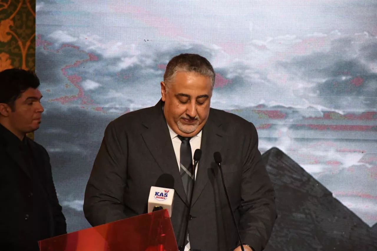 وزير الرياضة يشهد المؤتمر الصحفي للإعلان عن رعاية سيف عيسى وفريال أشرف