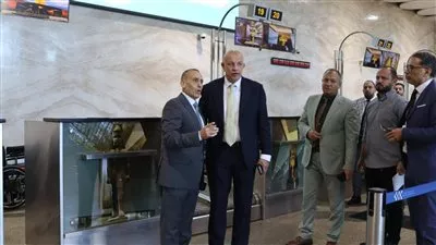 اللجنة العليا للتفتيش الأمني والبيئي تتفقد مطار سفنكس الدولي