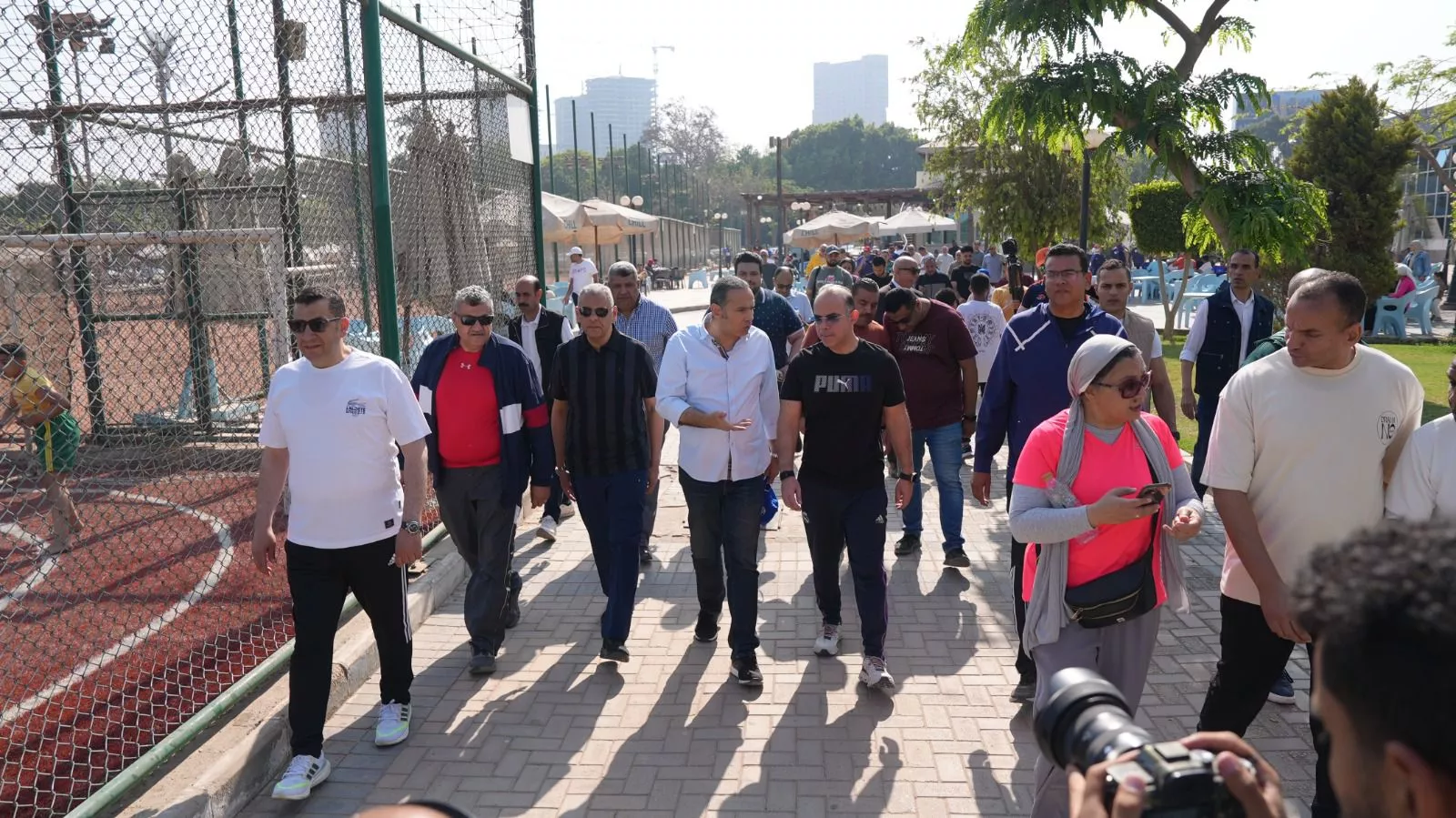 رئيس هيئة الرقابة المالية يشارك في ماراثون اتحاد التأمين