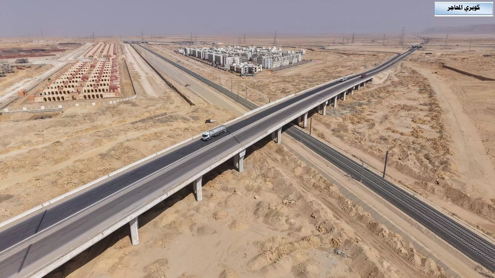 وزير النقل يتفقد مواقع العمل بمشروع الخط الأول من شبكة القطار السريع