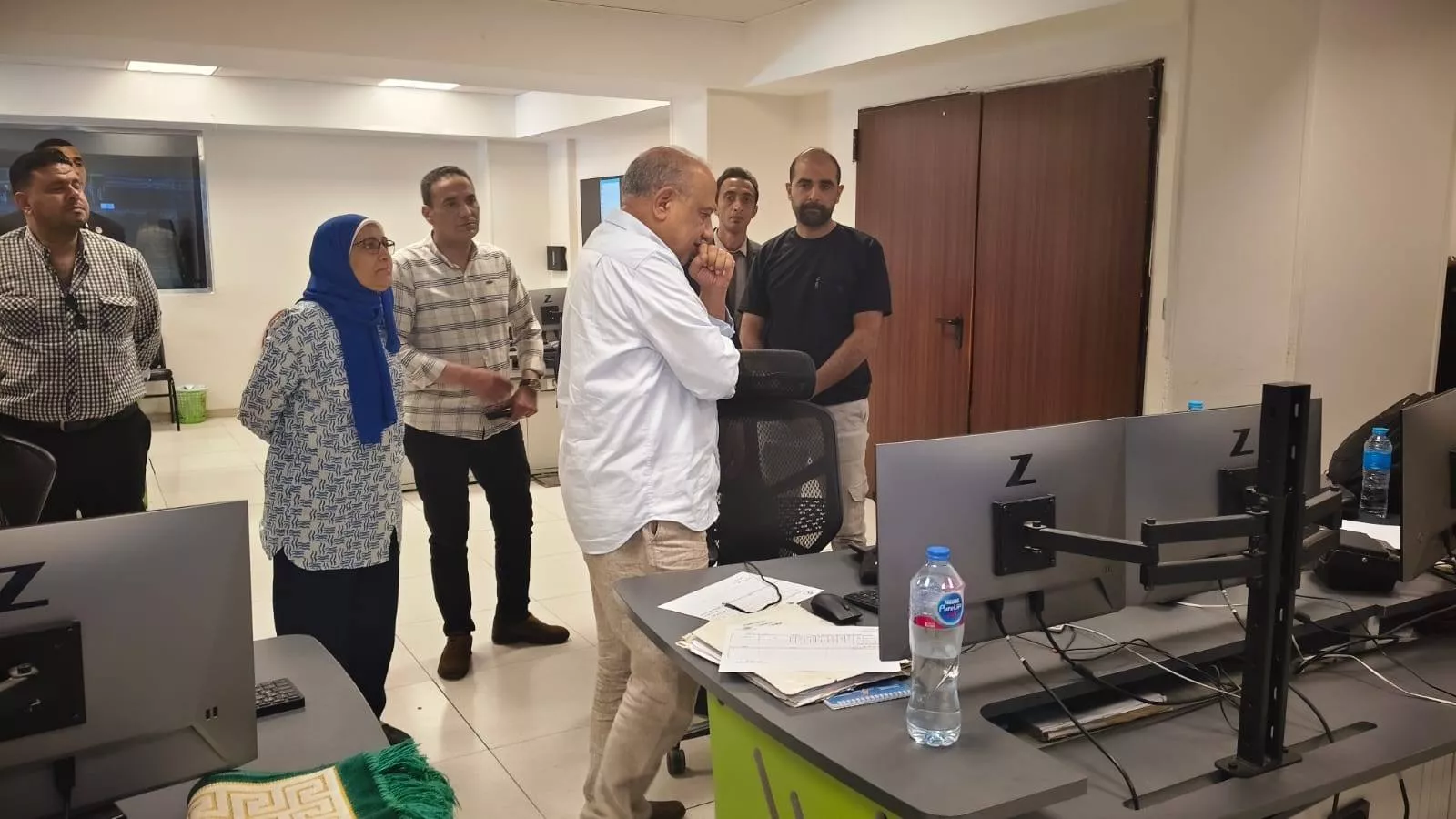 وزير الكهرباء يتفقد شركة شمال القاهرة لتوزيع الكهرباء