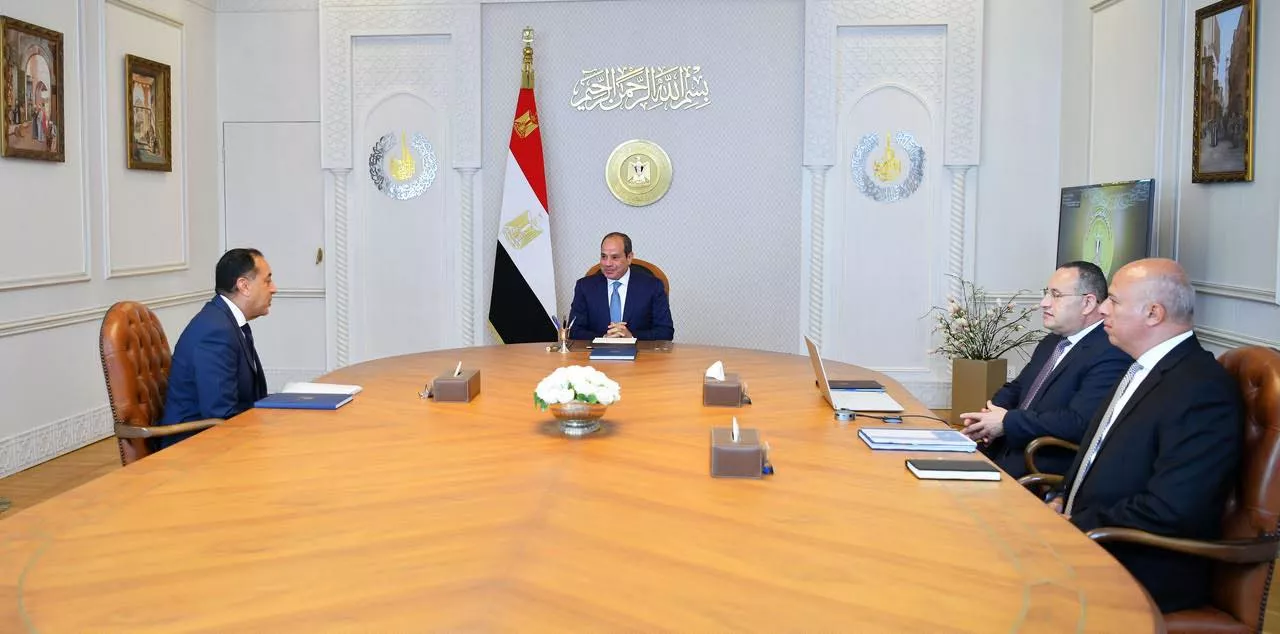 الرئيس عبد الفتاح السيسي يجتمع مع وزير التعليم العالي 