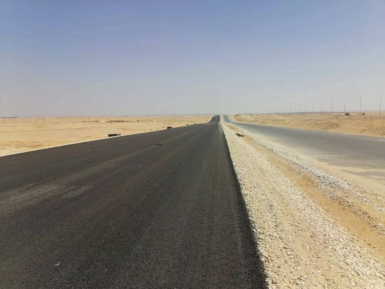 مشروع المرافق والطرق بمدينة أكتوبر الجديدة