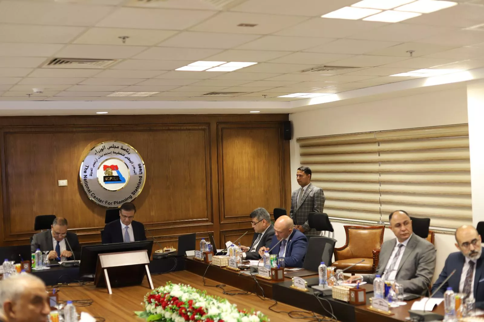 اجتماع مجلس إدارة المركز الوطني لتخطيط استخدامات أراضي الدولة