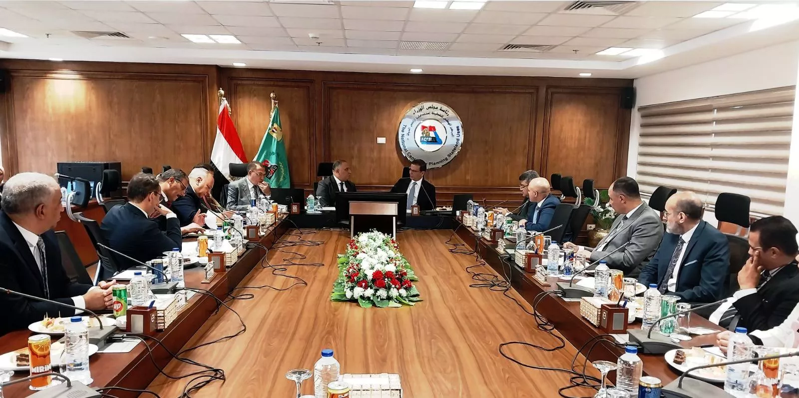 اجتماع مجلس إدارة المركز الوطني لتخطيط استخدامات أراضي الدولة