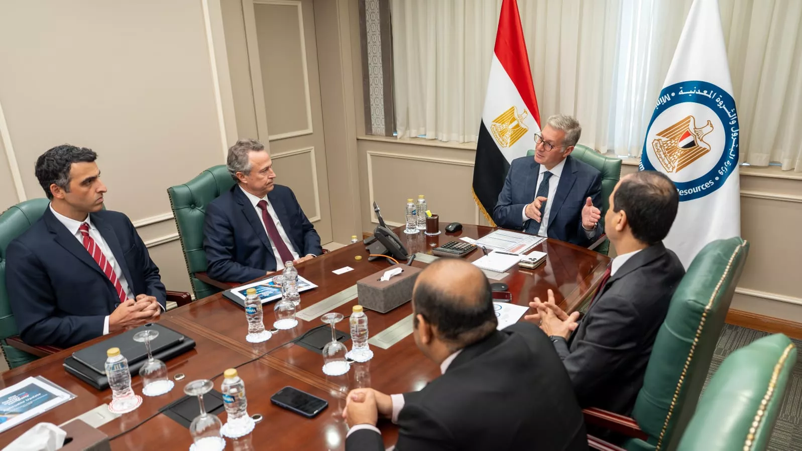 وزير البترول يستقبل مدير شركة شيفرون العالمية