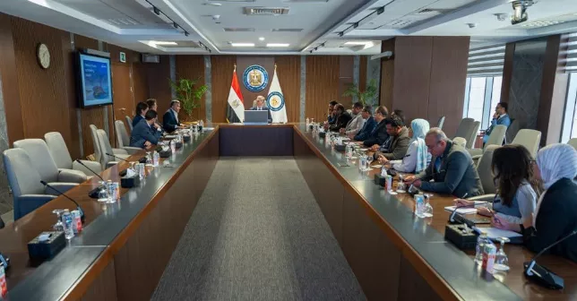 وزير البترول يلتقي عدد من مسئولي شركات التعدين الأجنبية