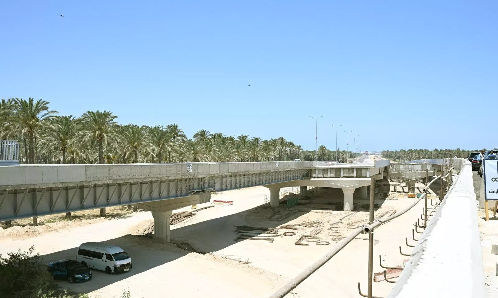 رئيس الوزراء يتفقد مشروع محور اللواء عمر سليمان
