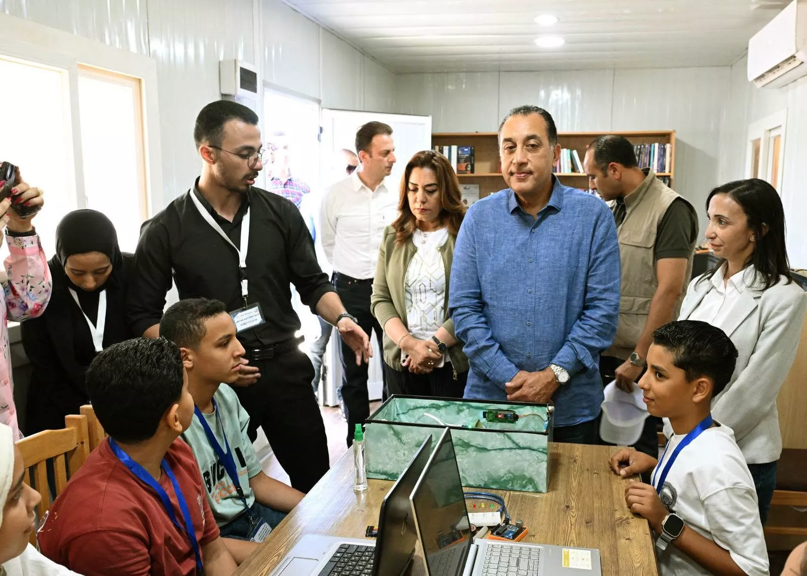 رئيس الوزراء يتفقد منتزه إدكو الدولي