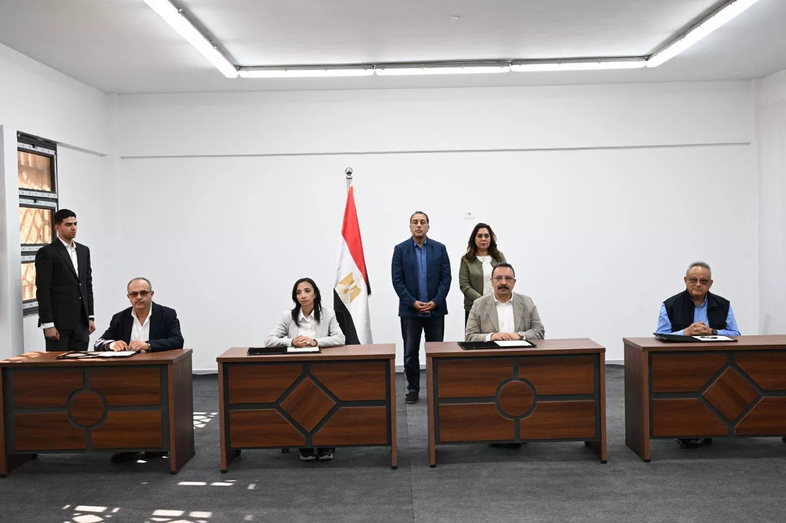 مراسم توقيع مذكرة تفاهم بشأن مشروع توثيق التراث بمدينة رشيد