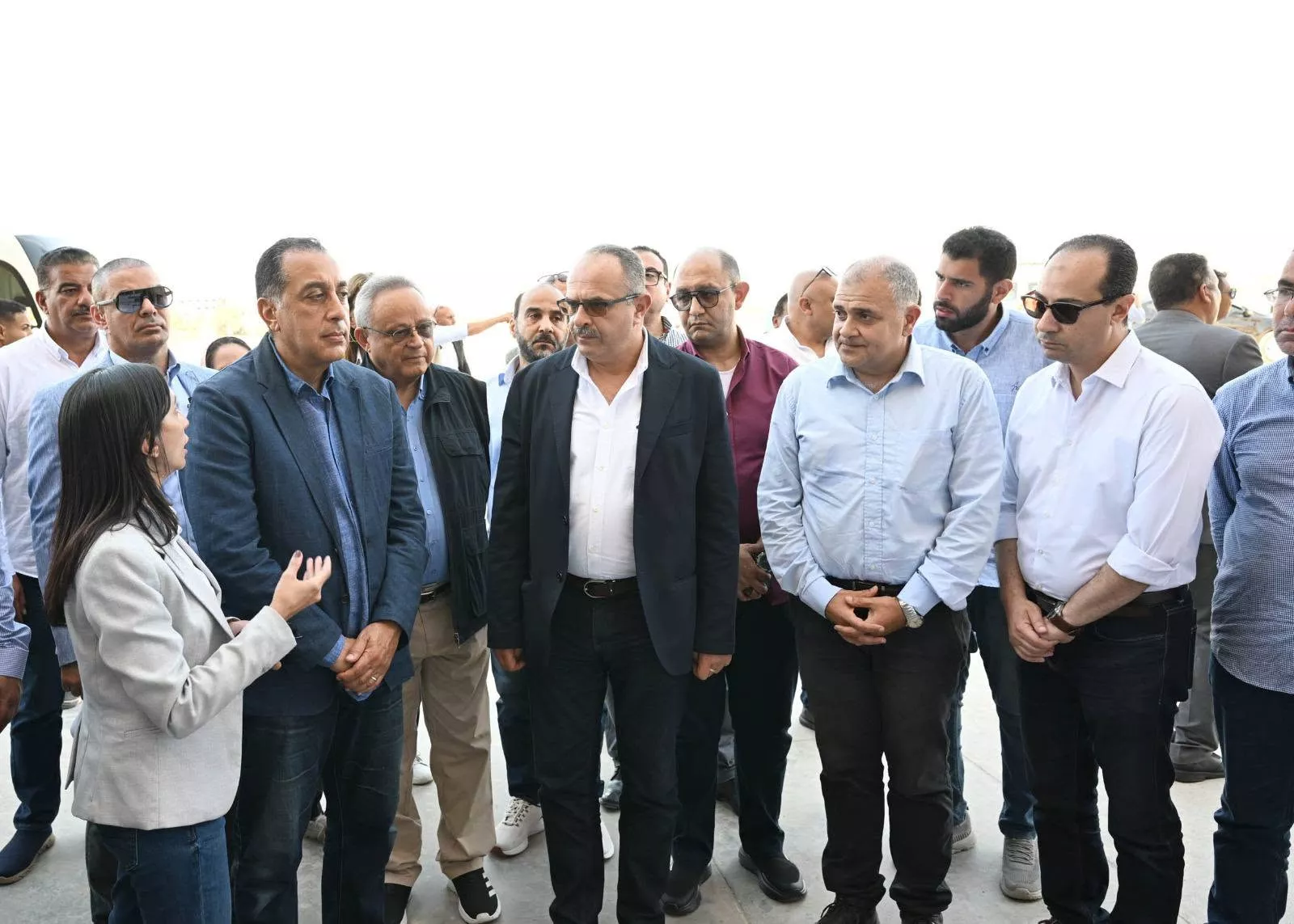 رئيس الوزراء يتفقد أعمال تطوير ميناء رشيد