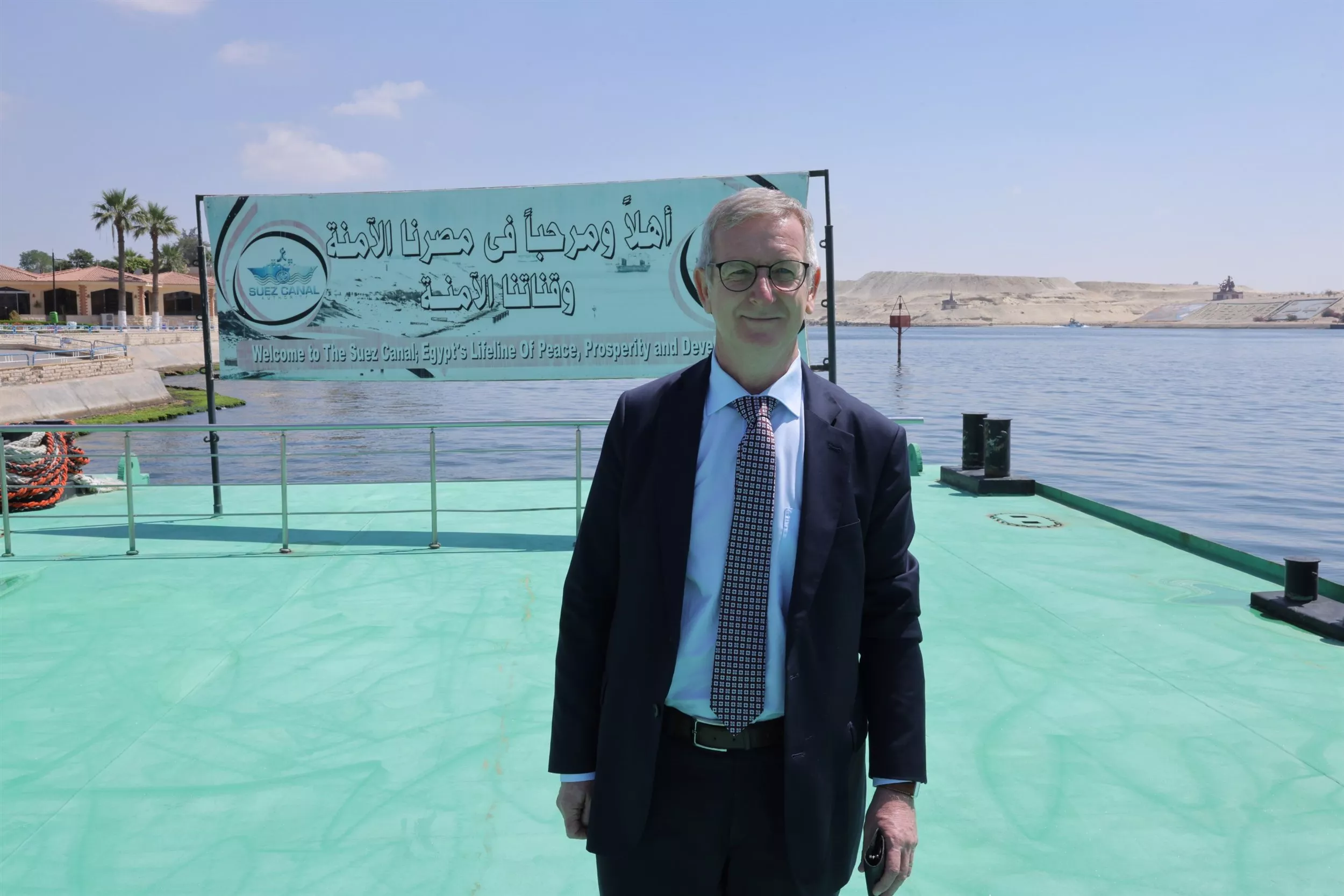 السفير Aidan O'Hara سفير دولة أيرلندا
