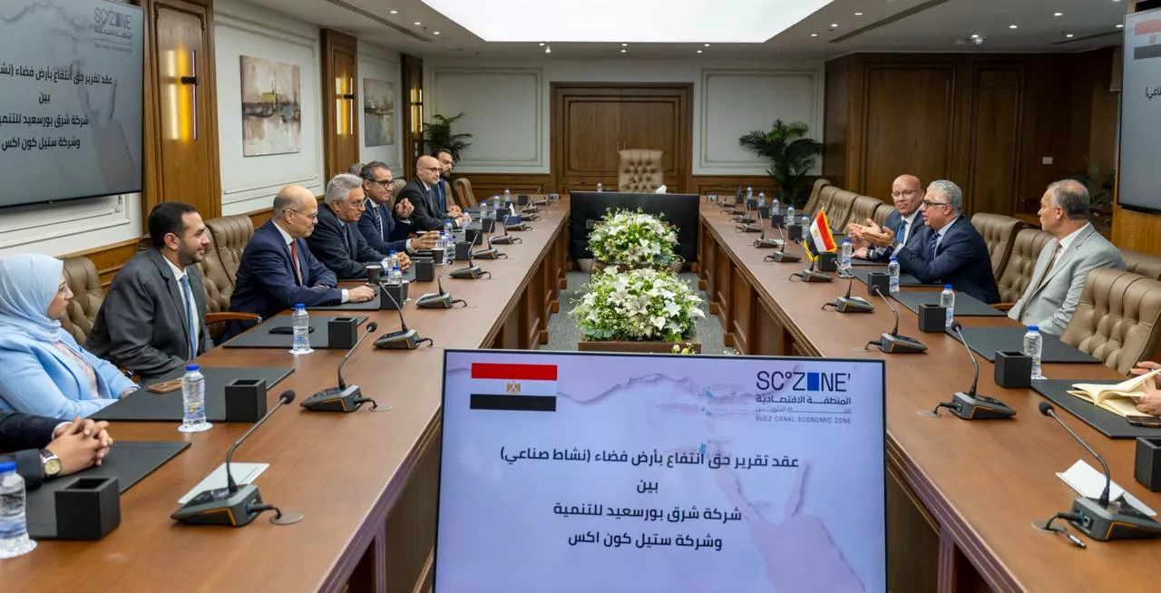 توقيع مشروع شركة ستيل كون للصناعات الإنشائية