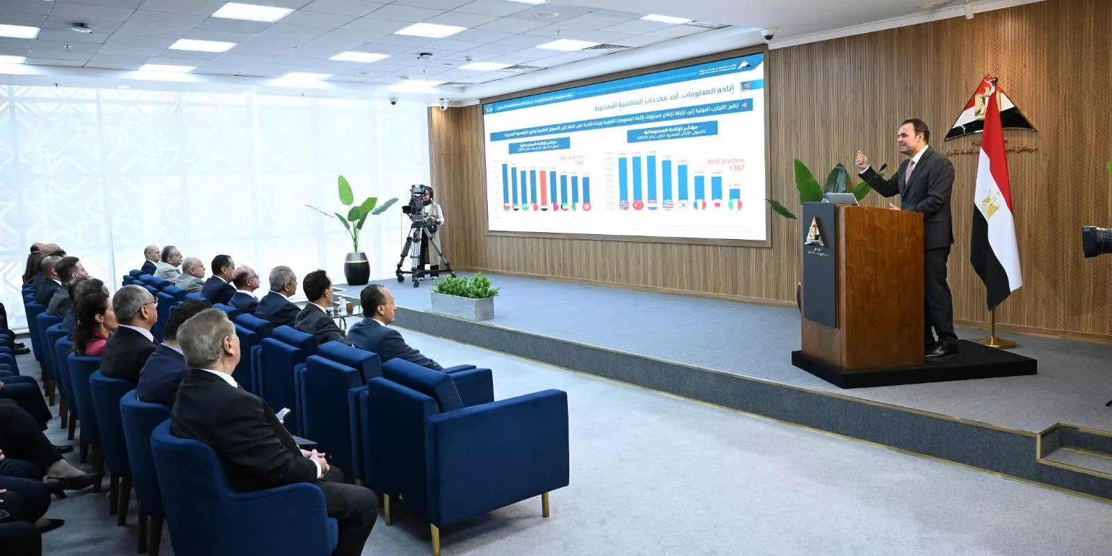 رئيس الوزراء يشهد إطلاق بوابة معلومات التجارة الخارجية