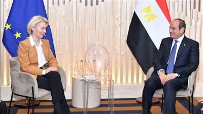 السيسي يؤكد ضرورة استكشاف فرص التعاون بالمجالات المبتكرة مع الاتحاد الأوروبي 