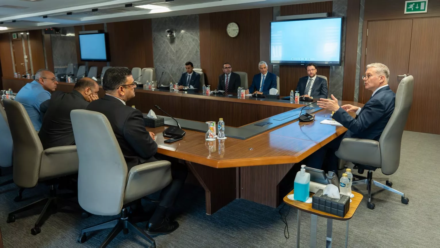 بدوي يبحث مع FMC القبرصية استئناف أنشطتها في البحث عن الذهب
