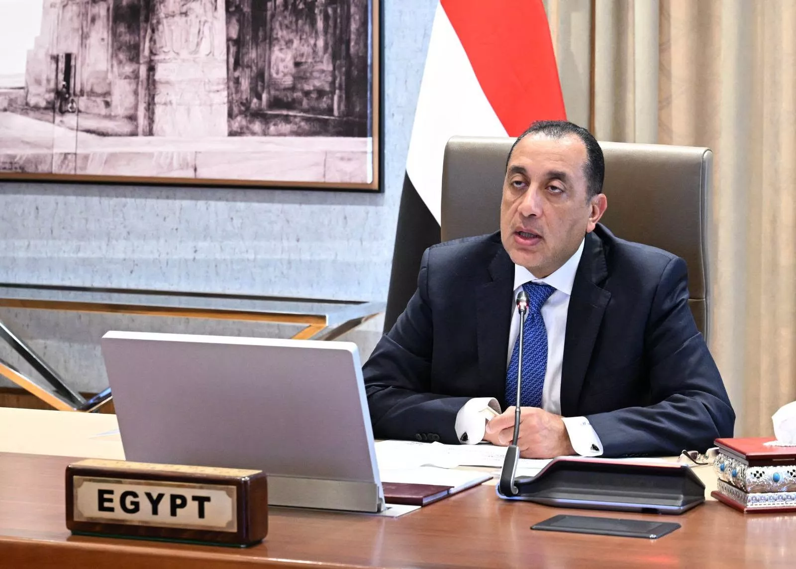 الدكتور مصطفى مدبولي رئيس الوزراء 