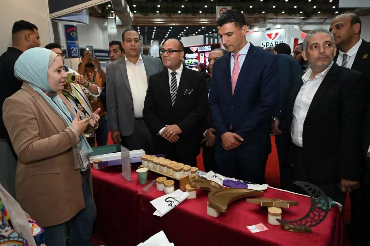 وزير الصناعة يفتتح معرض تكنوبرنت الدولي