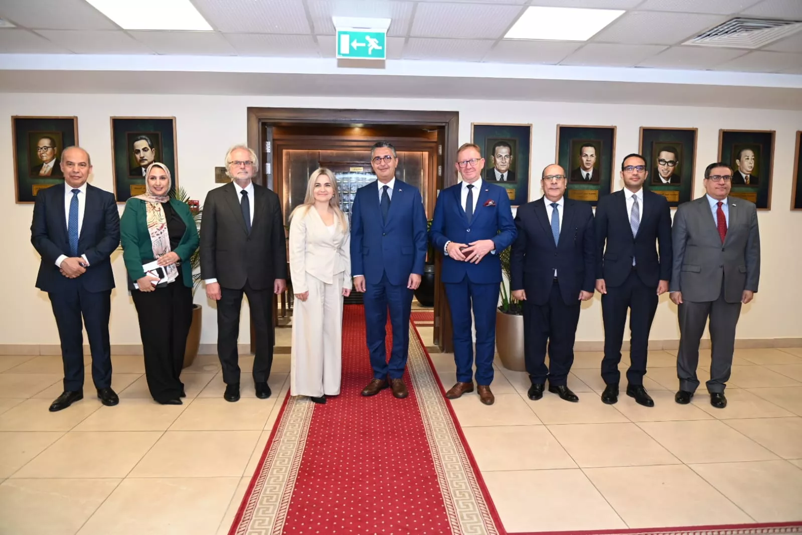 وزير التموين يلتقي نائبة وزير الزراعة والتنمية الريفية البولندية