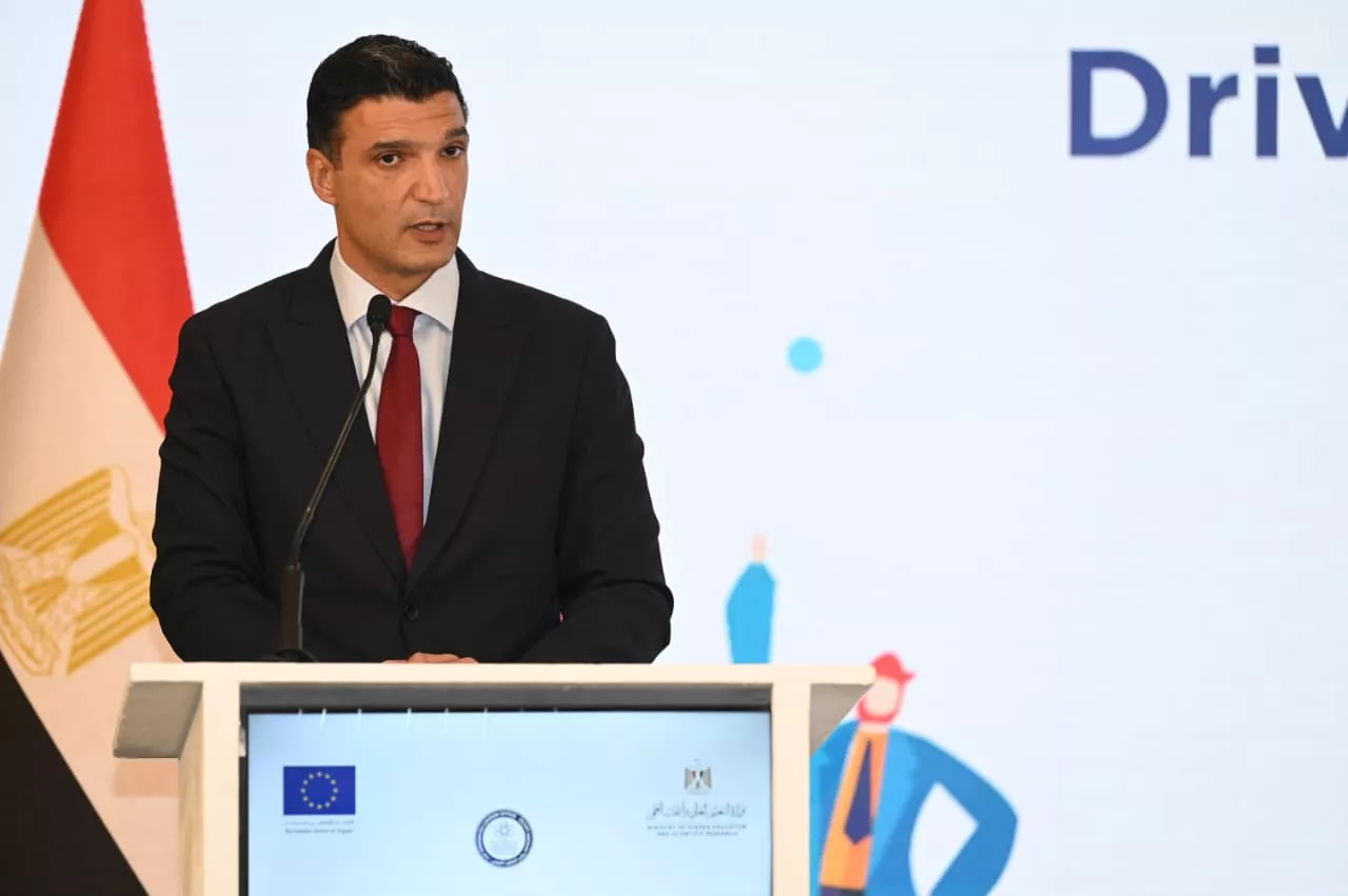 المهندس خالد هاشم وزير الصناعة