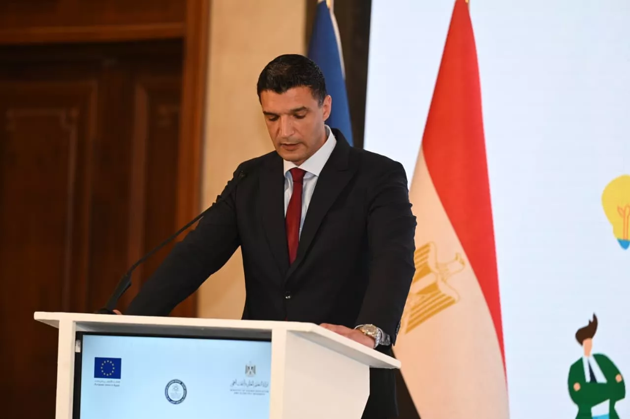 المهندس خالد هاشم وزير الصناعة