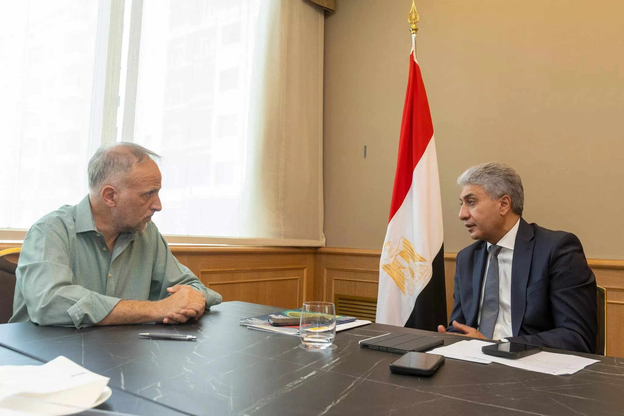 وزير السياحة يلتقي بعدد من ممثلي وسائل الإعلام الإيطالية
