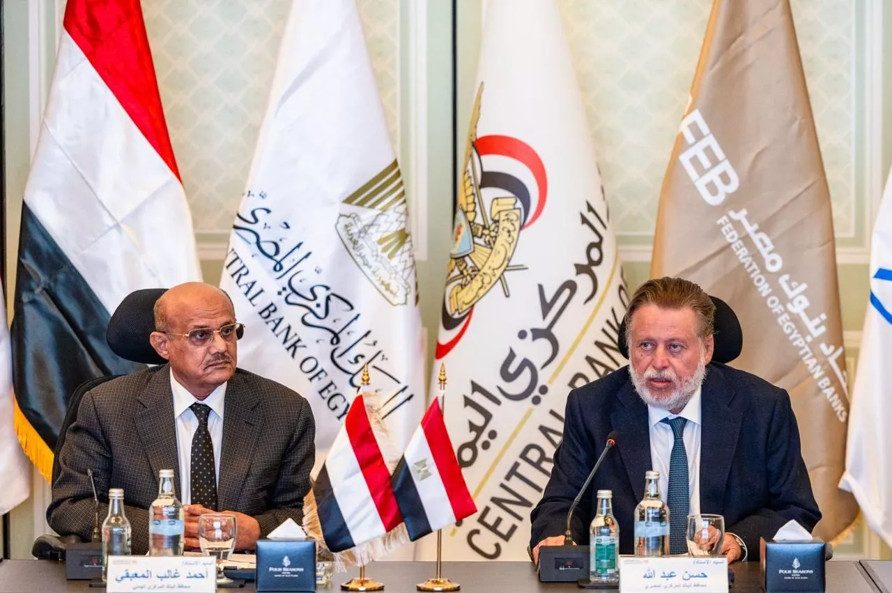 البنك المركزي المصري يستضيف لقاءً مصرفيًا