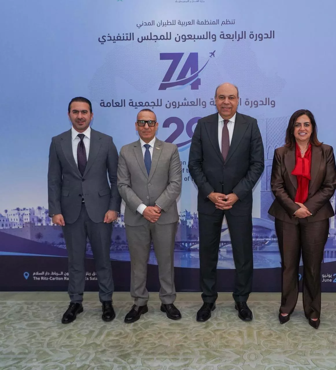 مصر ترأس الجمعية العامة للمنظمة العربية للطيران المدني 
