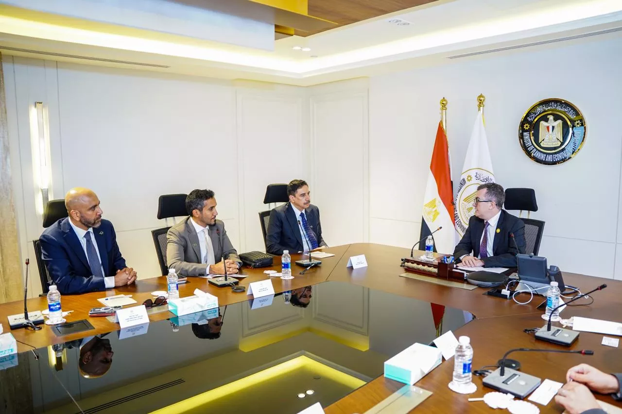 وزير التخطيط يلتقي رئيس موانئ دبي العالمية