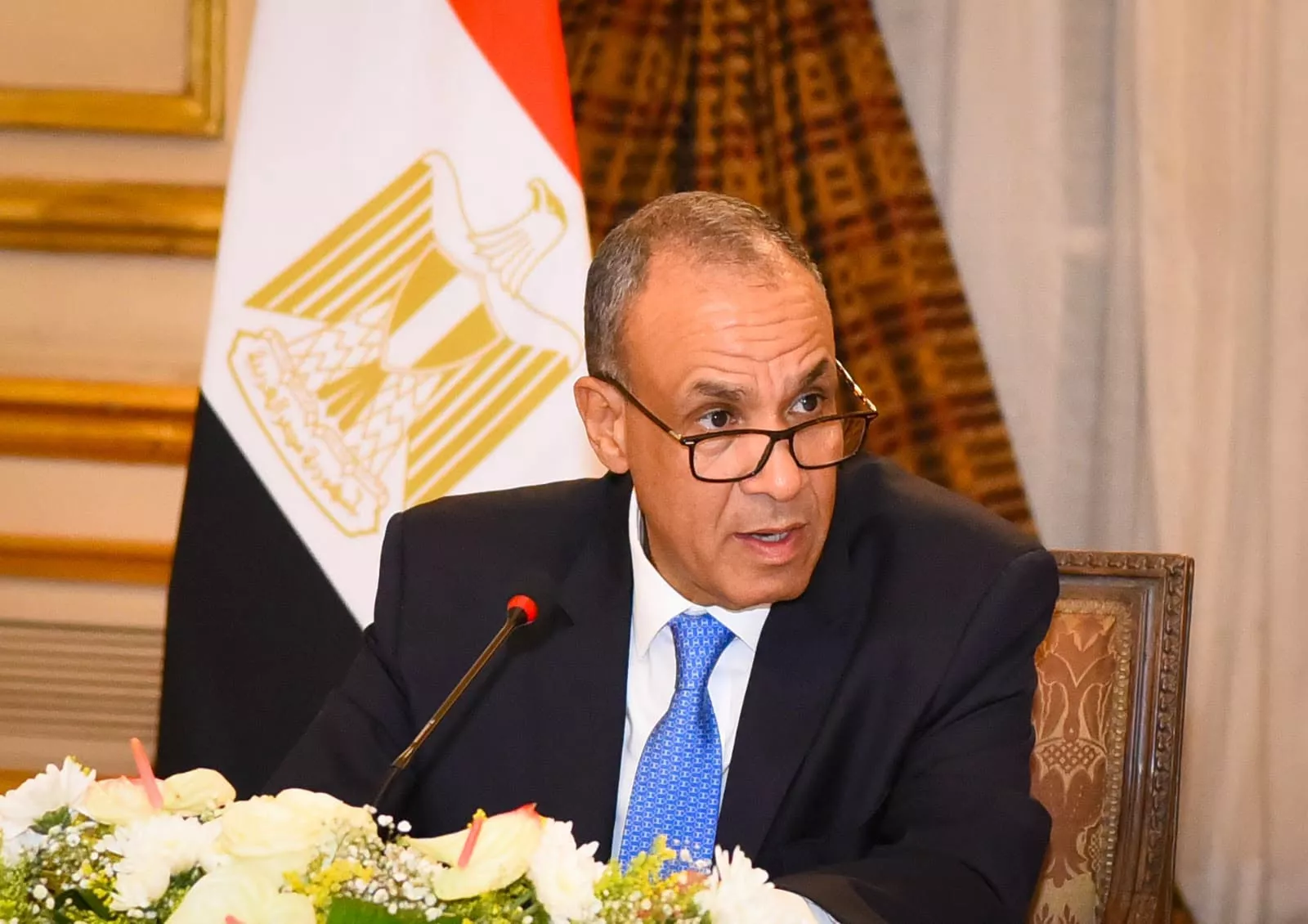 الدكتور بدر عبد العاطي وزير الخارجية