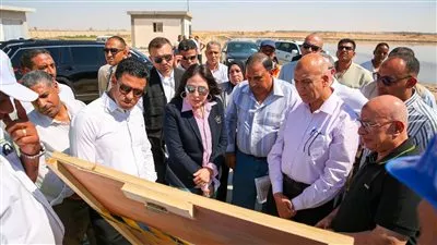 وزيرة «الإسكان» تتفقد محطة معالجة الصرف الصحي بمدينة مرسى مطروح 