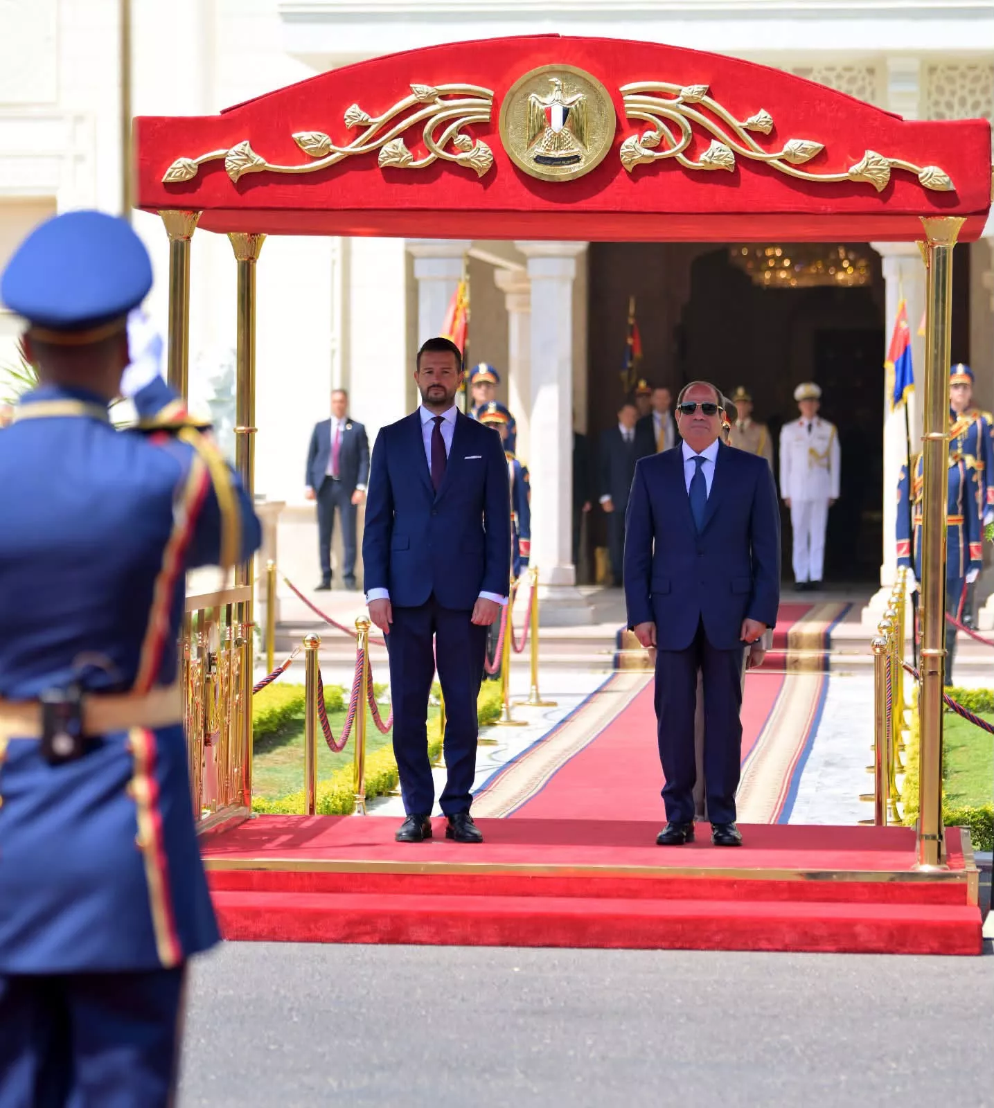 الرئيس السيسي يلتقي رئيس جمهورية الجبل الأسود