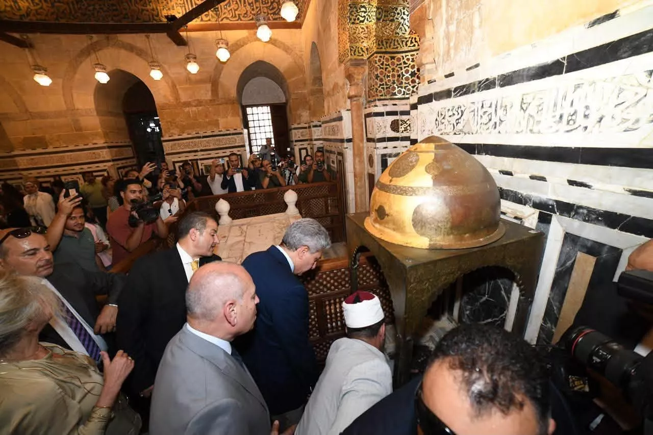 افتتاح القبة الضريحية للسلطان الأشرف قايتباي