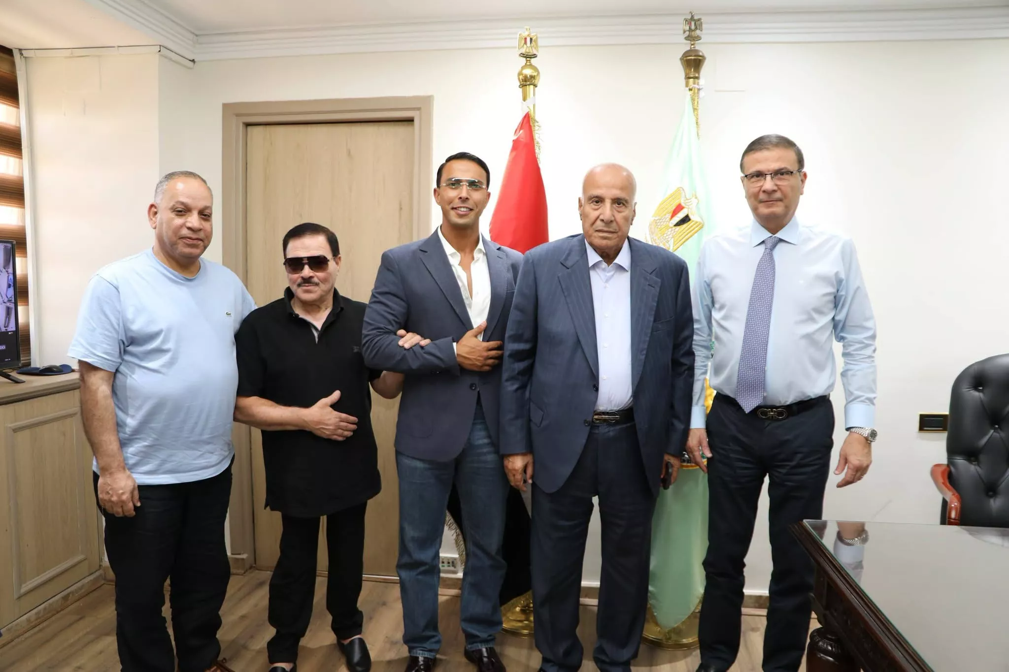 وزير الزراعة يجتمع مع رئيس الاتحاد العام لمنتجي الدواجن