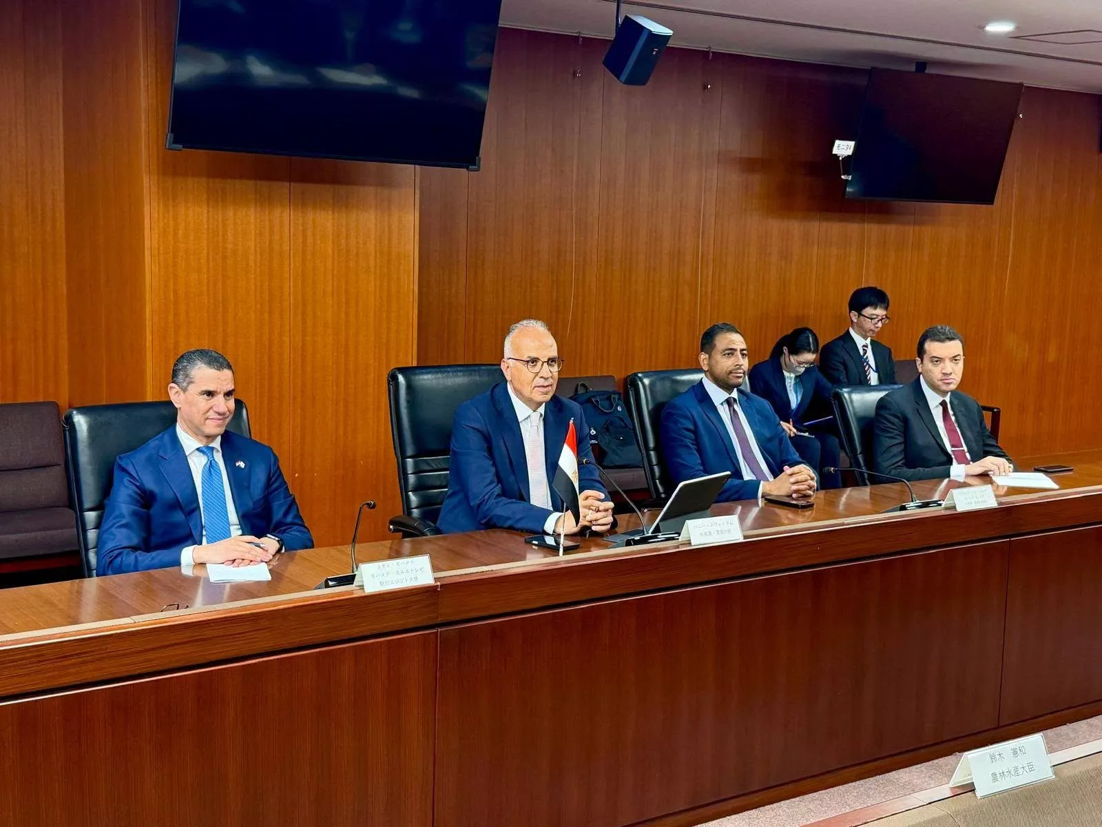 توقيع مذكرة تفاهم لتعزيز الشراكة المصرية اليابانية في مجال الموارد المائية