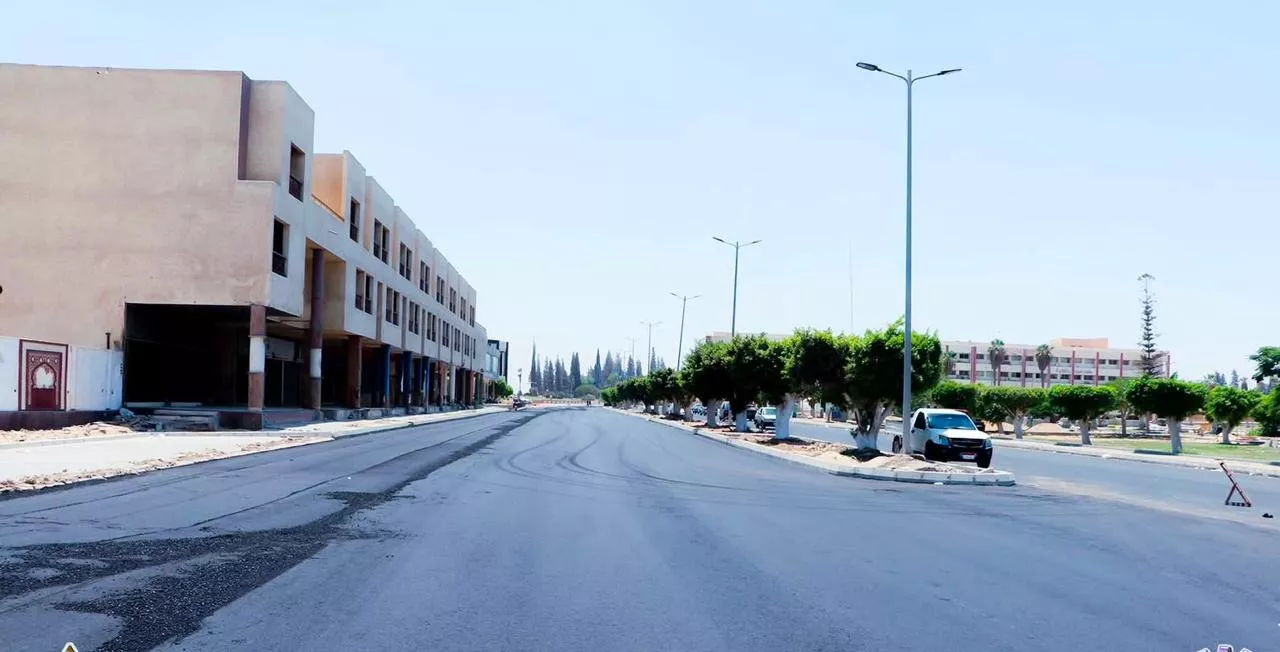 مشروعات التطوير والبنية الأساسية والمرافق بمدينة السادات