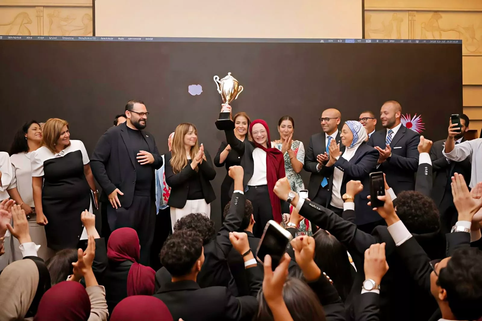 البنك الأهلي يشارك في نهائيات Enactus Egypt لاختيار الفريق الذي يمثل مصر في الخارج 