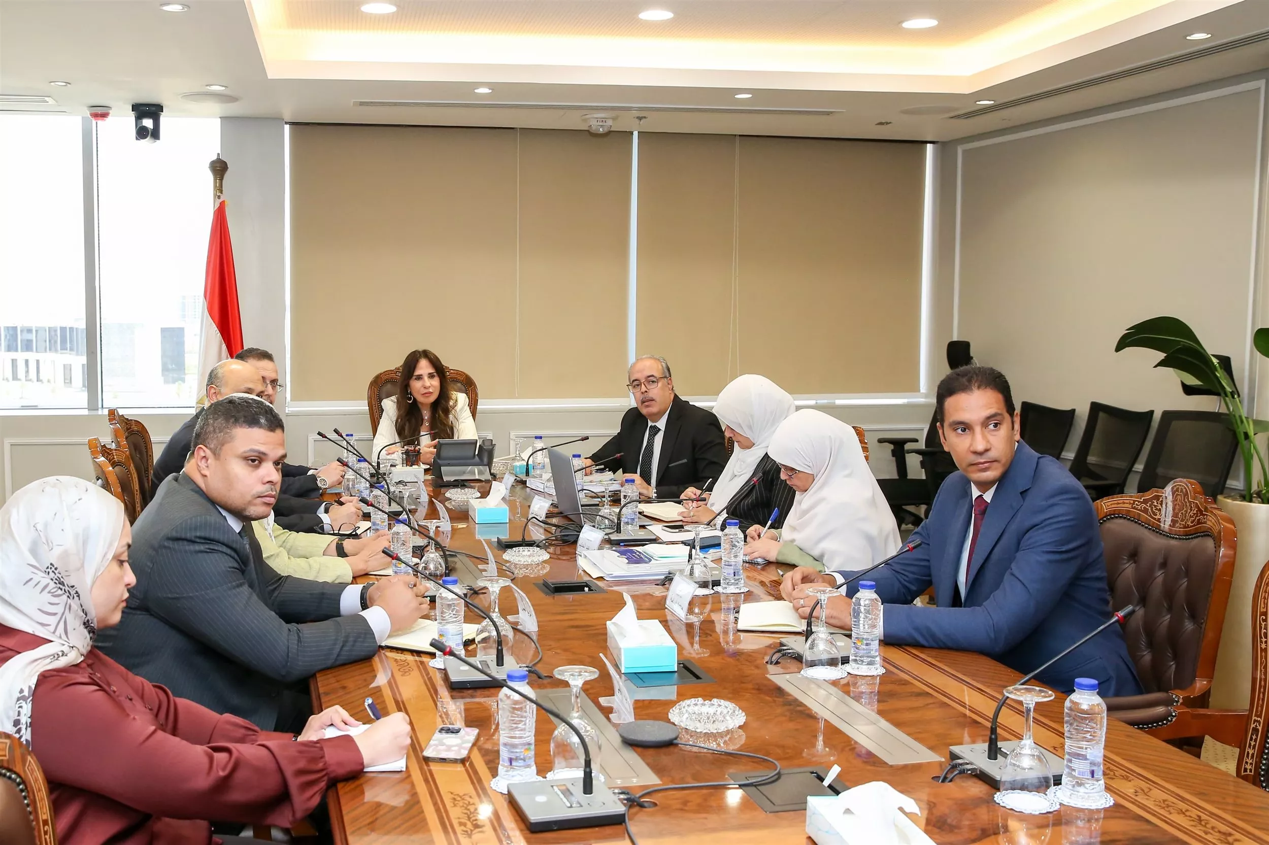 وزيرة الإسكان تعقد اجتماعًا لمتابعة مشروع تعديل أحكام قانون البناء 