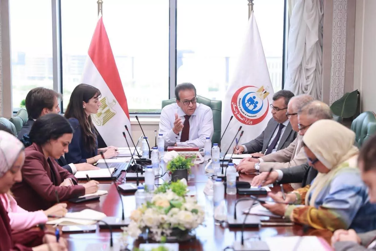وزير الصحة يستقبل وفد مجموعة سان دوناتو الإيطالية